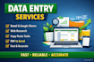 do data entry, webresearch, copy paste and excel work
