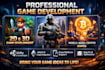 develop 2d 3d game mobile web3 crypto game using unity , unreal engine bug fix