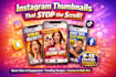 design your instagram thumbnail grid
