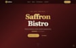 design a modern restaurant website with online menu and booking