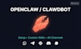 set up openclaw, clawdbot and build custom skills for your ai assistant