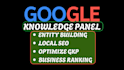 create a verified google knowledge panel or graph for individual or business