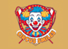 make outstanding clown logo with new concept