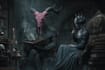 draw horror and dark fantasy illustrations