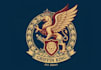 draw amazing griffin king logo with free source file