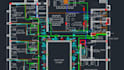 hvac duct layout autocad