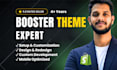 set up booster theme on shopify store with sales boosting features