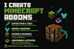 create a custom minecraft bedrock addon with scripting