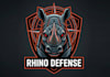 design amazing rhino head logo with express delivery