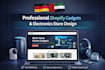design shopify gadgets store for germany uae home gadgets electronicsstore