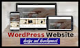 develop wordpress website, wordpress developer,  website design