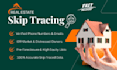 do skip tracing for wholesale real estate