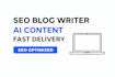 write SEO ai blog posts that rank on google