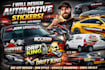 design automotive and customised stickers