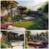 design front yard, backyard, home garden