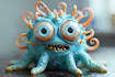 draw cute cartoon character, alien, animal, monster