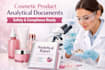 make analytical documents for your cosmetic product