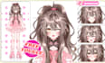 design vtuber model and rig live2d in anime for streaming