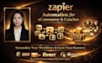 automate workflows for coaches and ecommerce with zapier