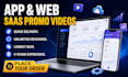 create app promo, saas promo video, website demo video