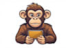 design professional cartoon and mascot monkey logo design