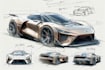 sketch and design concept car for your project