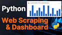 scrape website data and build interactive python dashboards