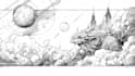 draw line art illustration with ink