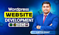 design, redesign, develop wordpress website or business website