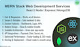 create react, node, mongodb mern stack web development services
