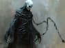 create dark character art illustration