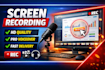 do professional screen recording and edit your video
