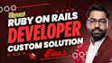 be your expert ruby on rails full stack custom web application developer, ror