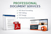 compile, draft, edit documents and design in coreldraw