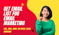 build targeted email list for email marketing
