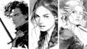 draw black and white illustrations