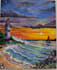 create handmade canvas scenery art and provide printable digital PDF