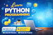 teach python programming for beginners step by step