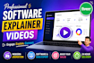 do web, app promo, saas, demo, animation, explainer video, software explainer