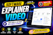 do web, app promo, saas, demo, animation, explainer video, software explainer