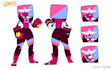 draw steven universe characters and scenes