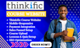 design and build a high converting thinkific course website