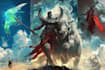 fantasy illustrations, concept art, and card game art