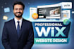 redesign wix website professionally