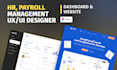 do HR, payroll dashboard, website, saas platform UX UI design in figma