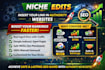provide powerful niche edit backlinks from authority sites