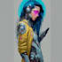 draw cyberpunk character art