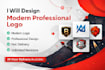 design professional business card and logo