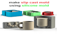 do 3d cad modelling silicon injection mold design manufacturing blow slipcasting