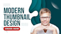 design an awesome clickable youtube thumbnail